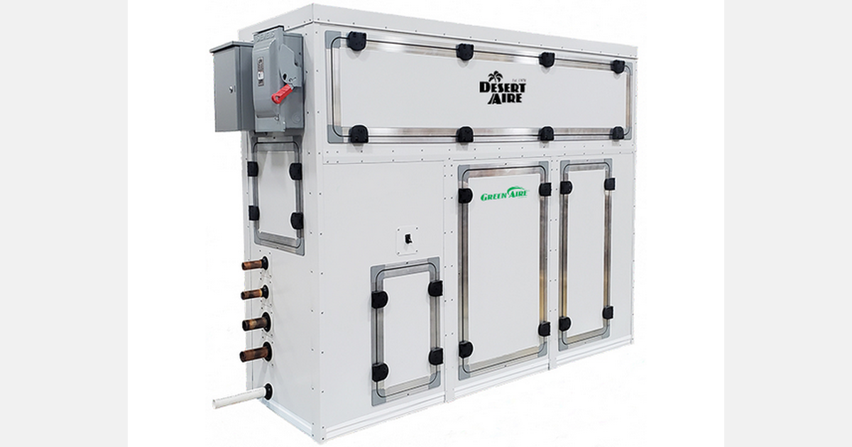 Indoor climate control system allows energyefficient air handling for