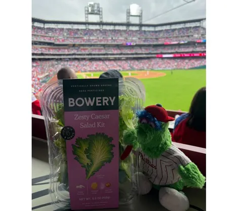 New partnership brings Bowery’s salad kit to baseball fans in Philadelphia