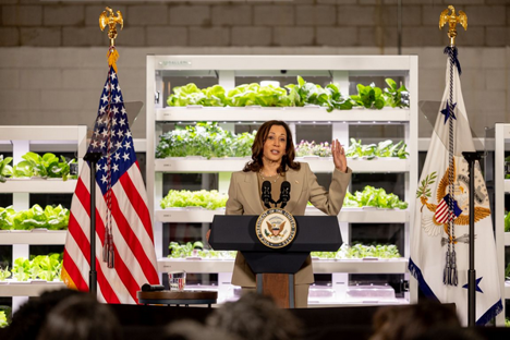 US (VA): Vice President Kamala Harris pays visit to Babylon Micro-Farms
