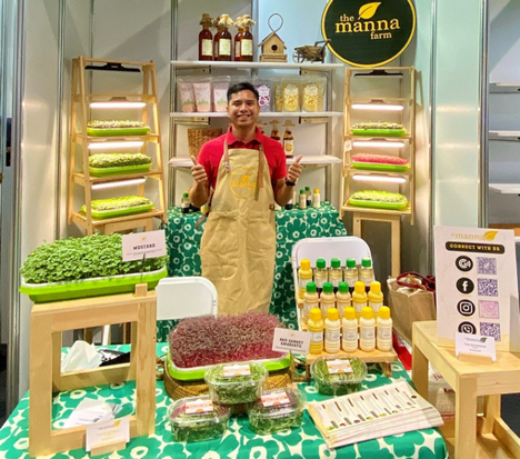 Philippines: Urban grower finds success thanks to microgreens