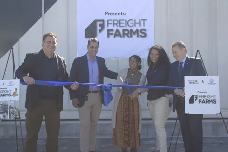 "The ribbon-cutting ceremony marks a milestone in sustainable agriculture collaboration"