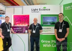 Jack Vickery, Rob Ayres and Craig Price with Light Science Technologies 