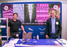 Dan Lee and Brian Harris with HortAmericas presenting the Arize series for horticulture and vertical farming