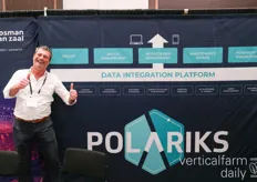 Arnoud Bolten with Polariks was very excited to see us as he shared more about the company's data integration platform for horticulture and floriculture