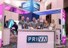 You couldn’t get around them! The Priva team was ready for the show with a large team present