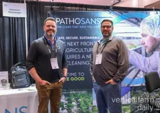 Brian Bonnema and Ken Campbell with Pathosans helping growers to keep pathogens out of your growing facility