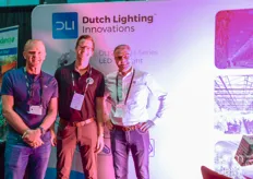 Dennis and Denis present! Dennis van Alphen and Denis Dullemans with Dutch Lighting Innovations with James Whallen (Total Energy Group)