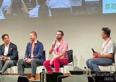 Manuel El Madani with Priva, Roy de Roode with Blue Skies Research, and Joseph Peller with Wageningen University 