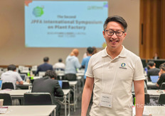 Singaporean farming company Archisen sent Sven Yeo to represent them in Japan