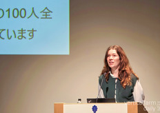 Laura van de Kreeke of the Dutch vertical farming company Growy, explained how important it is for them to have plant profiles to obtain resource efficient production