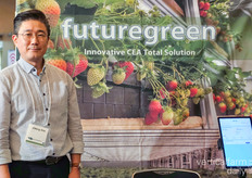Jidong Kim with Korean firm, FutureGreen, talked about their dynamic lighting solutions for vertical farms and greenhouses
