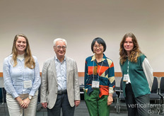 Talking plants! Rebekka Boekhout (Phyto by RCB), Toyoki Kozai and Eri Hayashi with the JPFA and Laura van de Kreeke of Growy