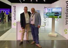 Andrew Marshall and Anis Skhiri from Wieland Electric presented their electrical connectivity and automation solutions.