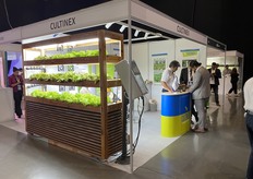 Cultinex showcased its advanced hydroponic systems and plant factory services designed for high-efficiency indoor farming.