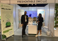 Sandhiya Krishna Kumar and Mehul Mehra showcased Fresh On Table’s platform connecting UAE consumers with local produce.