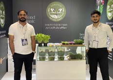 Muhammad Zeeshan and Muhammed Yaseen highlighted Sokovo Nature Farms’ local product lines to attendees.