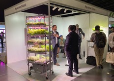 Kevin Higgins and Gary Miller of Aquatree Global launched the Aquatree Garden and Aquatree Tower for home and commercial use at the GVFS, teasing that another large-scale innovation from the company is on its way.