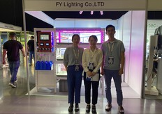 Bobo Yee, Jim Huang, and Cherry Yu highlighted horticultural LED systems tailored for vertical farming.