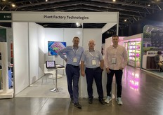 Denis Usik, Ivan Morozov, and Alexander Cherepovskiy showcased closed-loop aeroponic systems with modular units as small as 9 square meters. 