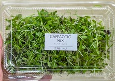 The Carpaccio mix is a favored mix by many Tokyo based chefs