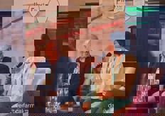 Tom Stenzel of the CEA Alliance and Eri Hayashi of the Japan Plant Factory Association