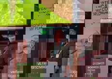 Jack Farmer with LettUs Grow was passionately talking us through a spinach research using aeroponics that showcased disease free production.