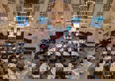 The event venue at the Koepelkerk