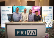 Hi team Priva! In the photo Maarten Hartong, Dennis Louwe, Cesar Salaveria and Tyler Sorner.