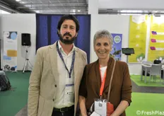 Silvia salvi and Andrea Bagnolini of Salvi Nurseries