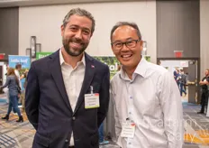 Cristian Sjogren with AgroUrbana and Koichi Arimitsu with NGK Venture Labs, two old friends from the renewables industry