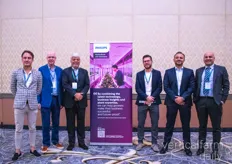 Timo Kleijwegt (Certhon), Olaf Scholten (Signify), Michael Morgan (Artechno), Tom Könisser (Signify), Hassan Halaway (Elite Farms), and Giovanni Angiolini (Priva Middle East)