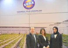 Cenk Cinar, Fatma Demir and Feyza from the Turkish company Istanbul Sera Plastik