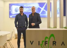 Vincenzo Russo and Stefano Liporace with Vifra