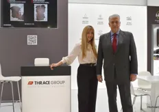 Evita Giannakou and George Papagiannis with Thrace group