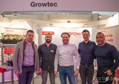 Growtec showcasing their two-layer strawberry system for greenhouse applications
