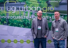 Shaun Strickland and Dave Lamarre with urban-gro providing turnkey solutions for indoor farms