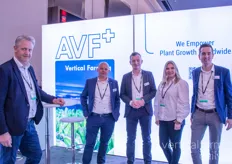 The Artechno team showing off their AVF+ vertical farming solution