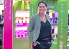 Thea Otto with the Association for Vertical Farming 