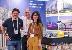 Filippo Rossi, Jago van Bergen and Rey Xinrui Li with van Bergen Kolpa Architects will soon be launching article