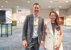 Jesper Hansen and Stella Tsui with YesHealth Group flew in from Taiwan to connect with clients and prospects at the show