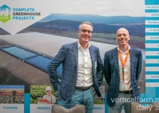 Dennis Dullemans and Michael Ploeg with Dalsem Complete Greenhouse Projects experienced a positive atmosphere at the event