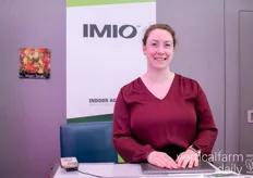 Victoria Holden with IMIO. The agtech just launched a wood version in the last few years which is a more stable, cheaper and environmentally friendly microbial inoculant. They are also focusing on cannabis growers as they often want to grow organic, but it's often illegal to use microbes differing per state and country. 