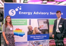 Julia Smith with Energyby5) and Thomas Benny with Family Greens paying her a visit. Energyby5 enables energy advisory services, specifically natural gas and electricity procurement. 