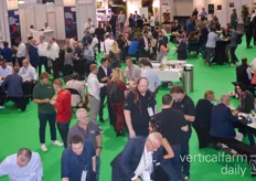 After the first day of Vertifarm 2023 networking started in the network area