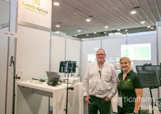 Robin Vincent and Catherine Borellu with Canobi AgTech see a growing trend in Canada for homegrowing