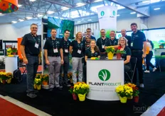 Plant Products team present at the show.
