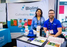 Andrea Sanchez and Nicolas Bertoni with Bioline Systems
