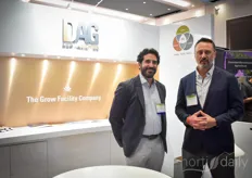Todd Friedman and Cristopher Block with DAG CEA Facilities ‘The Grow Facility Company’.