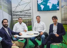 Javier Huete with J. Huete was visited by the Spanish growers of Inka's Berries