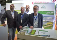 Representing the ambitious Imeriti Agrozone project are Levan Lominadze, Levan Urotadze, Giorgi Chkuaseli & Archil Bukia